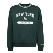 Sporty & Rich League Crewneck Sweatshirt Green, Dam