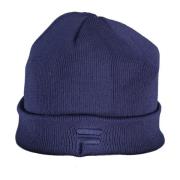 Fila Blå Herr Broderad Logo Beanie Blue, Herr