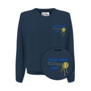 MC2 Saint Barth Herr Pullover Pasta Lover Club Blue, Herr