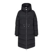 Armani Exchange Lång huvad parka Black, Dam