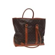 Louis Vuitton Vintage Pre-owned Canvas handvskor Brown, Dam