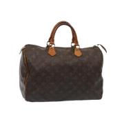 Louis Vuitton Vintage Pre-owned Canvas louis-vuitton-vskor Brown, Dam