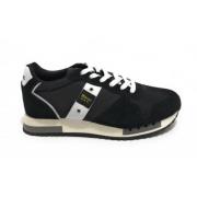 Blauer Sneakers Black, Herr