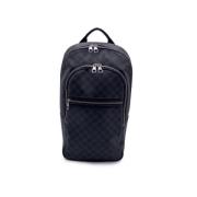 Louis Vuitton Vintage Pre-owned Canvas ryggsckar Black, Dam