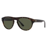 Giorgio Armani Brun Acetat Dam Solglasögon Brown, Dam