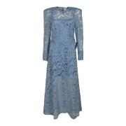 Patou Elegant Klänning Kollektion Blue, Dam