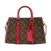 Louis Vuitton Vintage Pre-owned Tyg louis-vuitton-vskor Brown, Dam