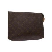 Louis Vuitton Vintage Pre-owned Canvas louis-vuitton-vskor Brown, Dam