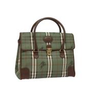 Burberry Vintage Pre-owned Laeder handvskor Green, Dam