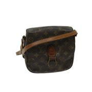 Louis Vuitton Vintage Pre-owned Canvas louis-vuitton-vskor Brown, Dam