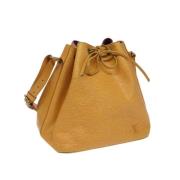 Louis Vuitton Vintage Pre-owned Laeder louis-vuitton-vskor Yellow, Dam