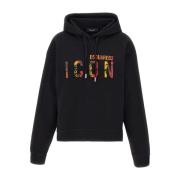 Dsquared2 Logo Print Hoodie Black, Dam