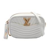 Louis Vuitton Vintage Pre-owned Laeder axelremsvskor White, Dam