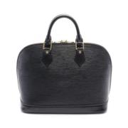 Louis Vuitton Vintage Pre-owned Laeder handvskor Black, Dam