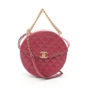 Chanel Vintage Pre-owned Laeder chanel-vskor Pink, Dam