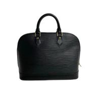 Louis Vuitton Vintage Pre-owned Tyg louis-vuitton-vskor Black, Dam