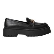 Twinset Stiliga Loafers för Kvinnor Black, Dam