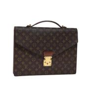 Louis Vuitton Vintage Pre-owned Canvas louis-vuitton-vskor Brown, Dam