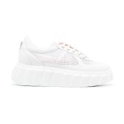 AGL Vit Mesh Kilklack Sneakers White, Dam