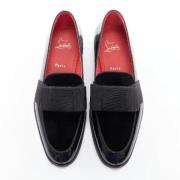 Christian Louboutin Pre-owned Pre-owned Laeder lgskor Black, Herr