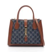 Gucci Vintage Pre-owned Laeder gucci-vskor Blue, Dam