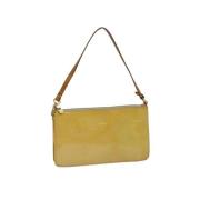 Louis Vuitton Vintage Pre-owned Laeder louis-vuitton-vskor Beige, Dam