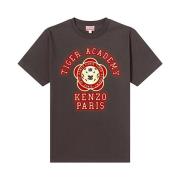 Kenzo Casual Bomull T-shirt för Män Black, Dam