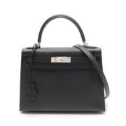 Hermès Vintage Pre-owned Tyg handvskor Black, Dam