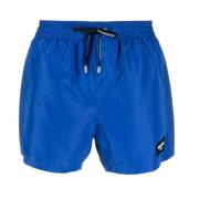 Balmain Blå Casual Badkläder Polyester Boxer Blue, Herr