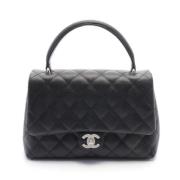 Chanel Vintage Pre-owned Tyg chanel-vskor Black, Dam