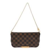 Louis Vuitton Vintage Pre-owned Canvas louis-vuitton-vskor Brown, Dam