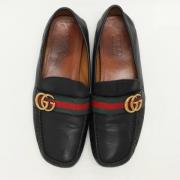 Gucci Vintage Pre-owned Laeder lgskor Black, Herr