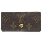 Louis Vuitton Vintage Pre-owned Canvas nyckelhllare Brown, Dam