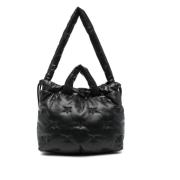 Vic Matié Casual Svart Tote Bag Black, Dam