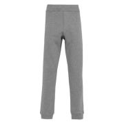 Just Cavalli Grå Bomull Joggerbyxor Activewear Gray, Herr