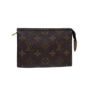 Louis Vuitton Vintage Pre-owned Canvas louis-vuitton-vskor Brown, Dam