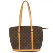 Louis Vuitton Vintage Pre-owned Tyg louis-vuitton-vskor Brown, Dam