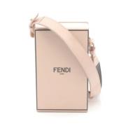 Fendi Vintage Pre-owned Laeder fendi-vskor Beige, Dam