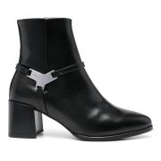 Calvin Klein Klassisk Svart Ankelboot Black, Dam