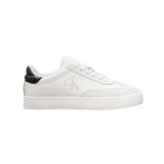 Calvin Klein Klassiska Cupsole Sneakers White, Dam