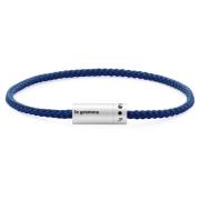 Le Gramme Royal Blue Nato Kabelarmband Gray, Unisex