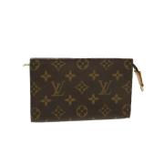 Louis Vuitton Vintage Pre-owned Canvas louis-vuitton-vskor Brown, Dam