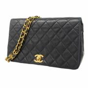 Chanel Vintage Pre-owned Laeder chanel-vskor Black, Dam