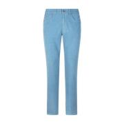 Boglioli Casual bomull och modalbyxor Blue, Herr