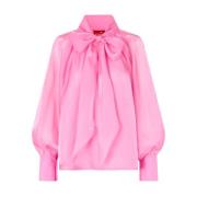 Cras Rosa Oversize Slips Blus Pink, Dam