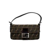 Fendi Vintage Pre-owned Canvas fendi-vskor Brown, Dam