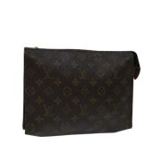 Louis Vuitton Vintage Pre-owned Canvas louis-vuitton-vskor Brown, Dam