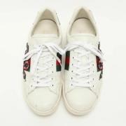 Gucci Vintage Pre-owned Laeder sneakers White, Herr