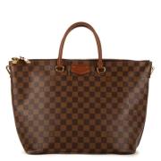 Louis Vuitton Vintage Pre-owned Canvas louis-vuitton-vskor Brown, Dam