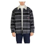 Tommy Jeans Sherpa Jacka Herr Höst/Vinter Kollektion Black, Herr